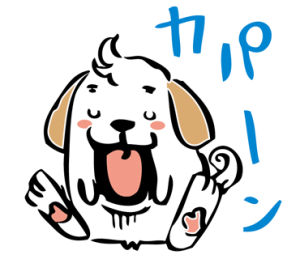 ワン小次郎のオノマトペ 犬