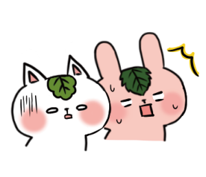 柏猫と桜兎